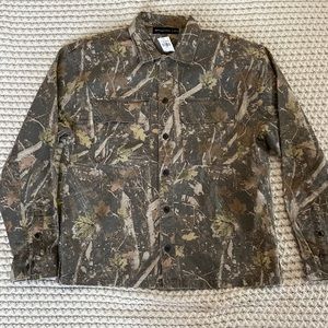 Abercrombie Relaxed Camo Shirt Jacket
